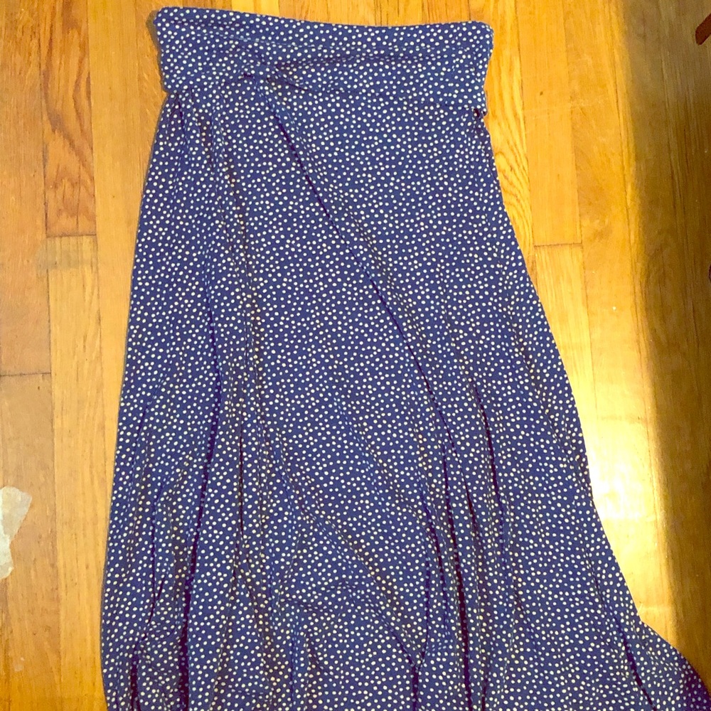 LuLaRoe pokadot maxi skirt